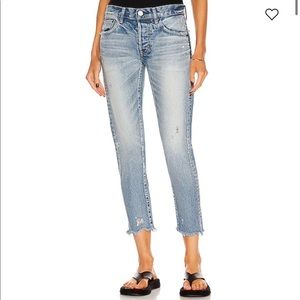 Moussy Keller Tapered Light Blue Jeans